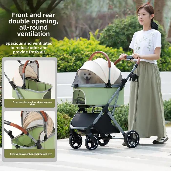 Poussette portable pour chien