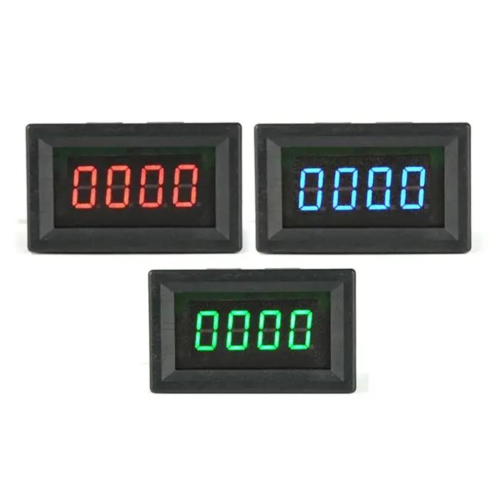 Voltmètre numérique à affichage LED, Voltmètre haute précision, Voltmètre haute tension, Batterie 5V