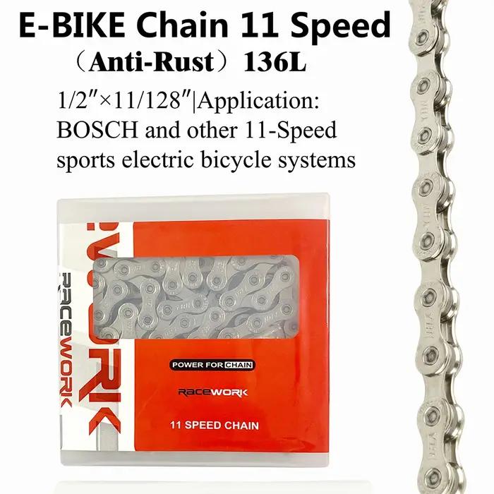 Chaîne de vélo électrique 8 9 10 11 12 vitesses chaînes