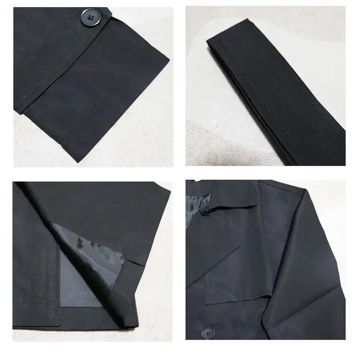 Style coréen printemps Trench manteau homme Streetwear coupe-vent Trenchcoat hommes solide affaires