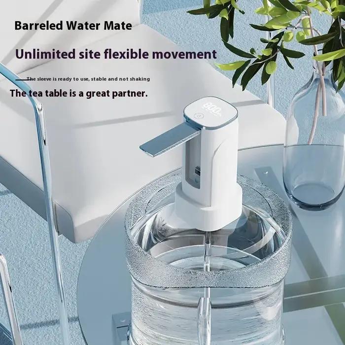 Pompe à eau pliable eau en bouteille distributeur d'eau Rechargeable automatique pompe à eau Portabl