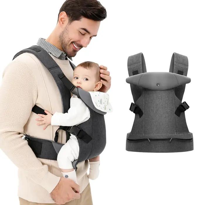 Porte-bébé pliable pour nouveau-nés et tout-petits de 7 à 45 lb