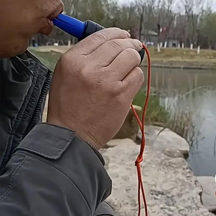 Sifflet leurre canard imitation plastique camping chasse appel oiseaux équipement plein air