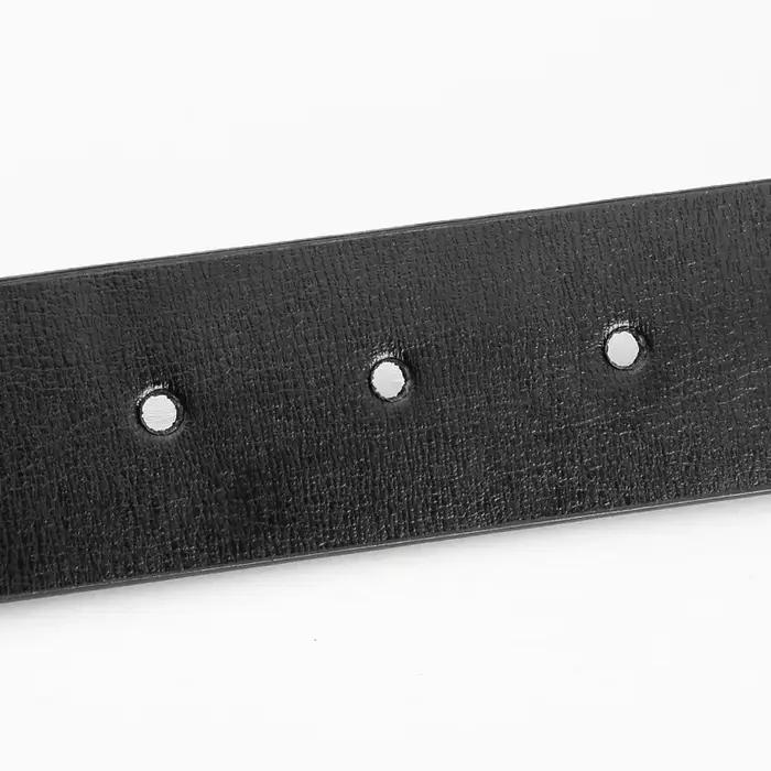 Nouveaux hommes ceintures en cuir PU ceintures Double face hommes mode sans boucle ceintures de haut
