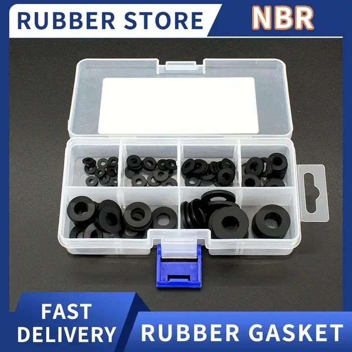 Kit de réparation en joint plat en acier inoxydable et matériaux synthétiques pour robinets résistants à la corrosion et aux conditions difficiles pour rénovation et maintenance de la maison