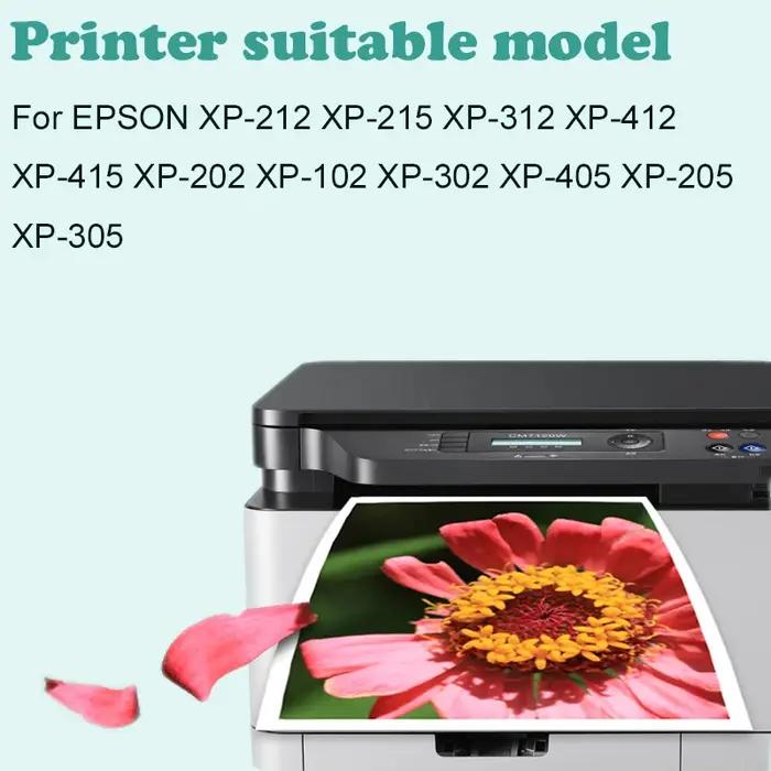 Cartouche d'encre Vilaxh 18XL T1811 - T1814 pour EPSON XP-212 XP-215 XP-312 XP-412 XP-415 XP-202 XP-102 XP-302 XP-405 XP-205 XP-305