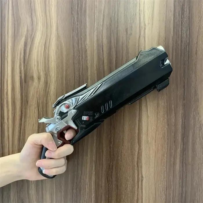 Cosplay VALORANT pistolets Sovereign Revolver accessoire pistolet armes modèle sécurité PU caoutchouc Halloween pas de déclenchement