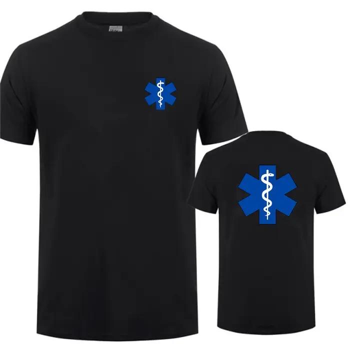 T-Shirt à Manches Courtes et Col Rond pour Homme et Femme