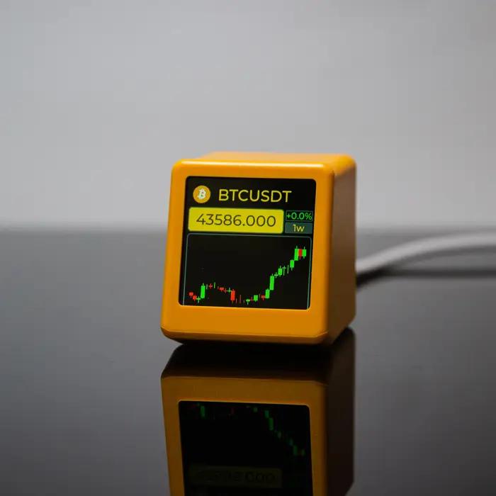 GeekMagic PRO Bitcoin, crypto-monnaies, actions, contrats à terme, taux de change, suivi des prix, a