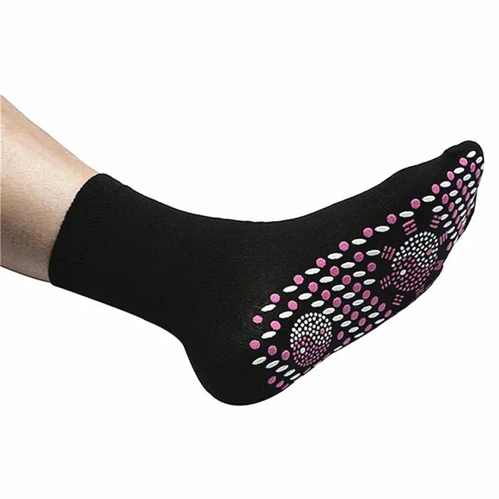 Chaussettes chauffantes magnétiques pour chasse hivernale - Thérapie thermique homme femme confort optimal
