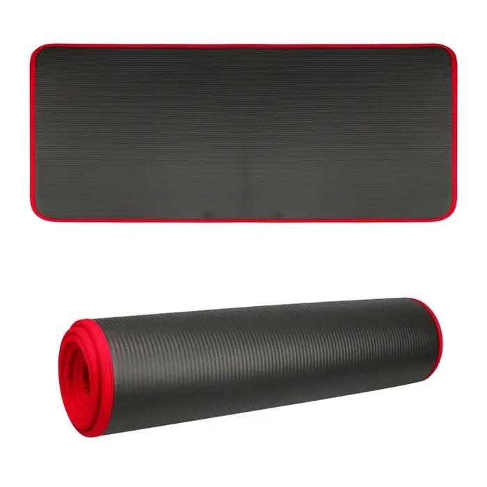 YECOKISO 10MM Extra épais 183cmX61cm tapis de Yoga NRB tapis d'exercice antidérapant Fitness sans go