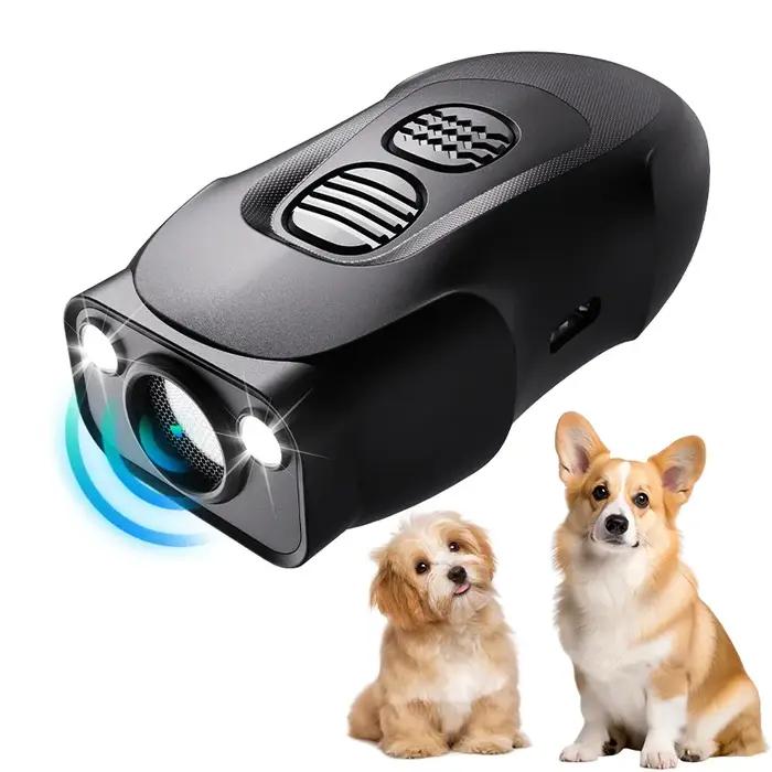 Répulsif ultrasonique pour chiens dispositif d'entraînement arrêter aboiements accessoire extérieur intérieur entraînement chiens occasionnels aboiements excessifs