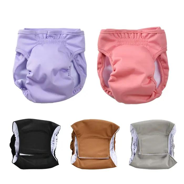 Couches lavables pour animaux de compagnie pour femmes et hommes