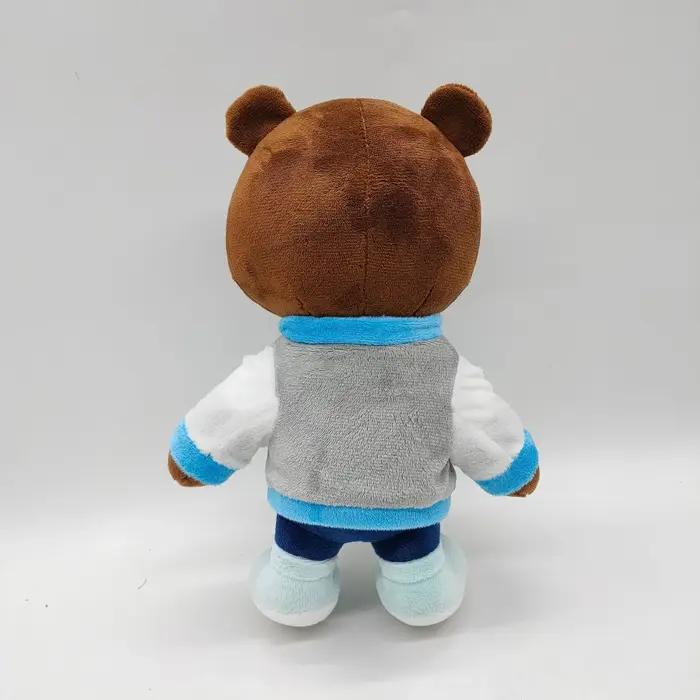 Ours en peluche Kanye abandonné Kawaii 26cm, jouets en peluche Kanye West pour remise de diplôme, pe