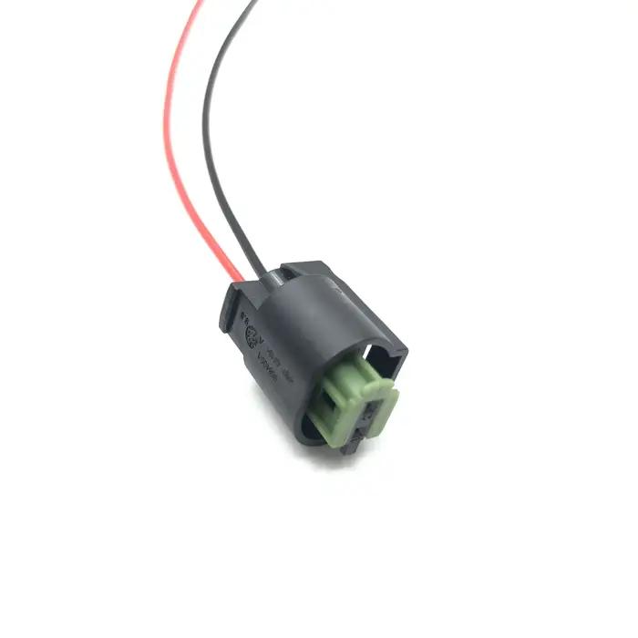 Connecteur de capteur automatique d'injecteur Tyco femelle 968405, 2 broches, pour Volkswagen Audi B