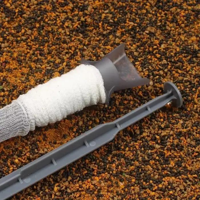 Méthode d'alimentation matériel de pêche tuyau en maille Pva-système de charge large accessoires