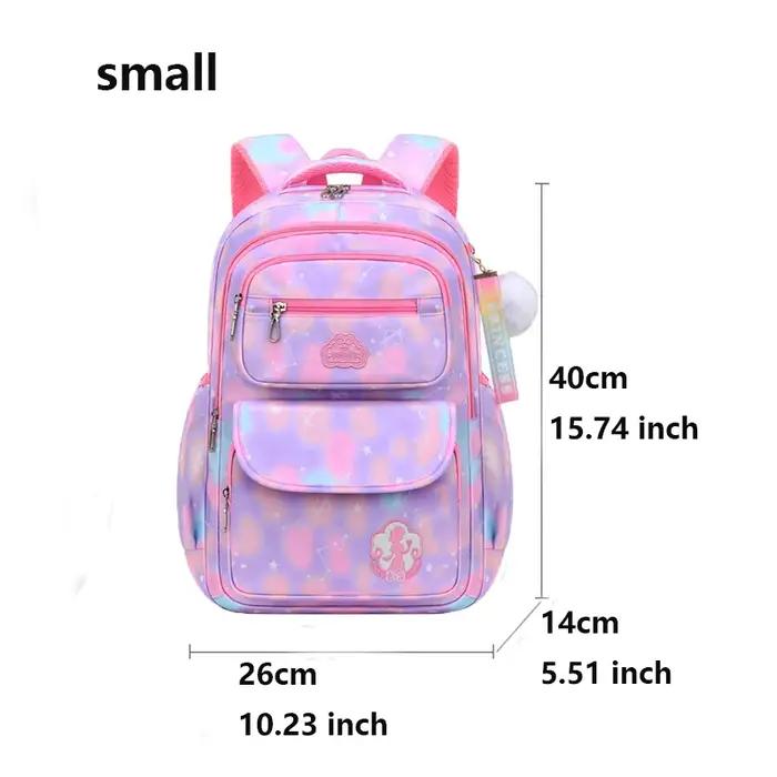 Enfants fille sac à dos sac d'école rose pour enfant