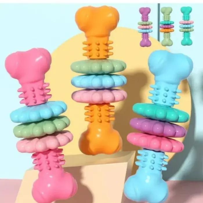 Jouets pour animaux de compagnie : Os à mâcher pour chien en TPR