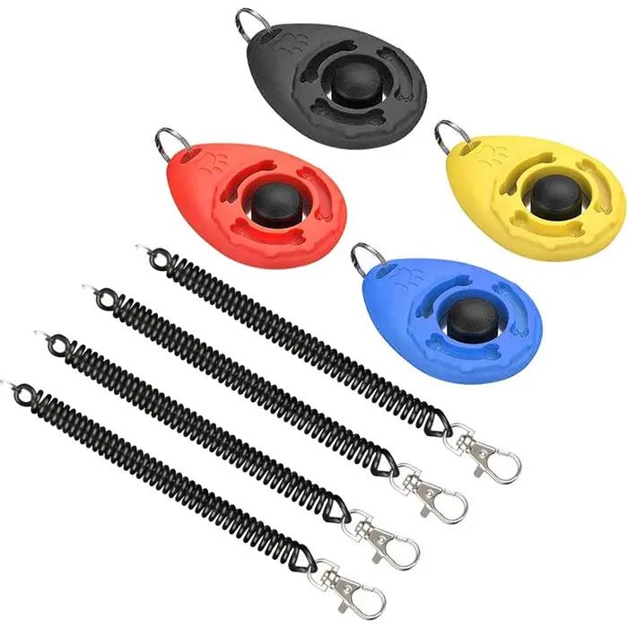 Cliquet d'entraînement pour chien et chat cliquettant aide à l'entraînement bracelets réglables cliquet de poignet sonore fournitures pour chiens et chats occasions spéciales