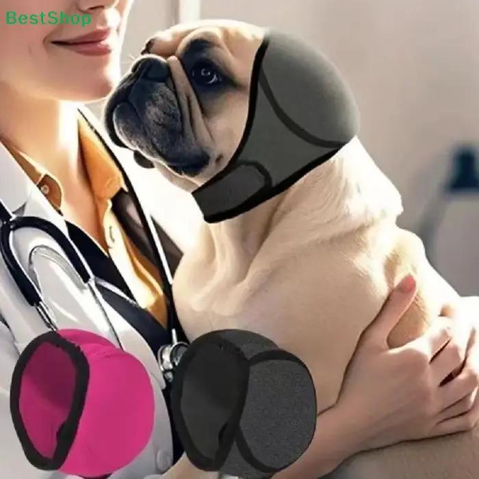 〔R〕Protège-oreilles pour chien (épaissis) pour le bruit et le bain - Protection imperméable avec capuche apaisante