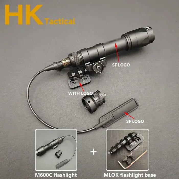 Tactique SF M600C M600 armes lumière lanterne fusil lampe de poche LED Surefir M300 Scout