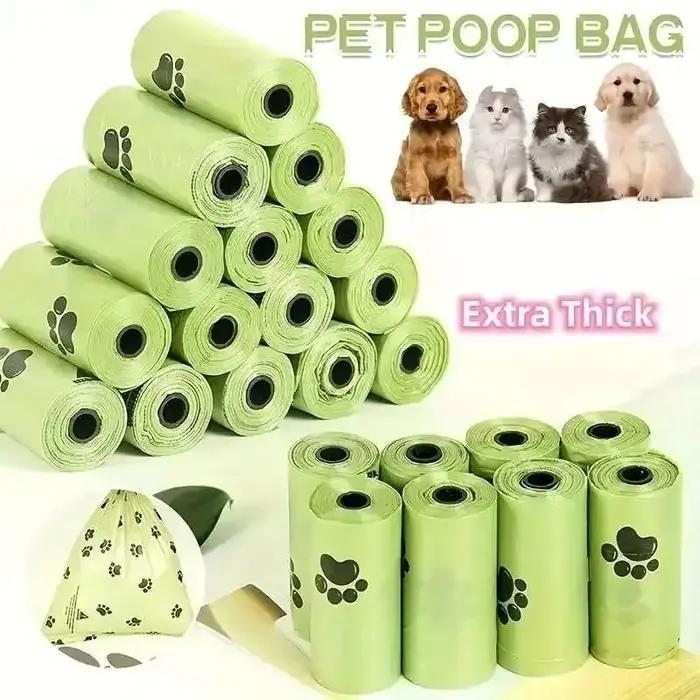 Sacs de merde de chien biodégradables pour animaux de compagnie EPI