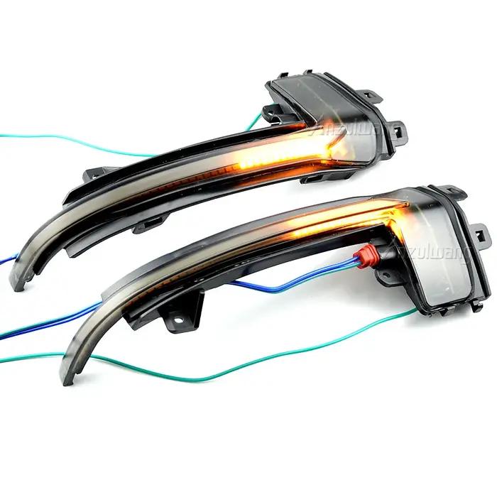 Pour Audi A3 8P A4 A5 B8 Q3 A6 C6 4F S6 clignotant dynamique miroir lumière LED clignotant indicateu