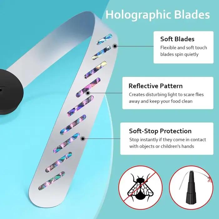 Ventilateurs anti-mouches pour Tables
