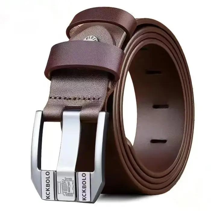 Ceinture pour hommes de haute qualité à la mode en cuir véritable bussines femmes