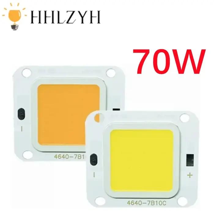 HHLZYH-Puce COB LED Super Puissante, Ampoules de Projecteur à Diode, Source de Lampe de Plafond, DIY