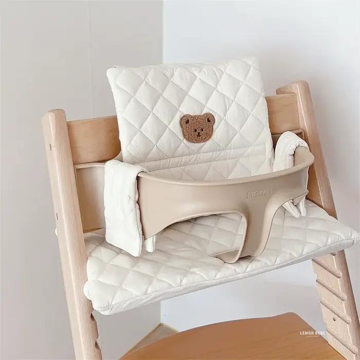 Coussin de chaise haute mignon pour bébé