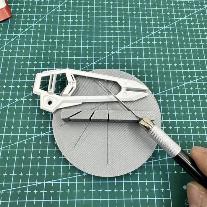 Guide coupe à angles multiples précision R9UF, pour fabrication modèles en plastique imprimé en