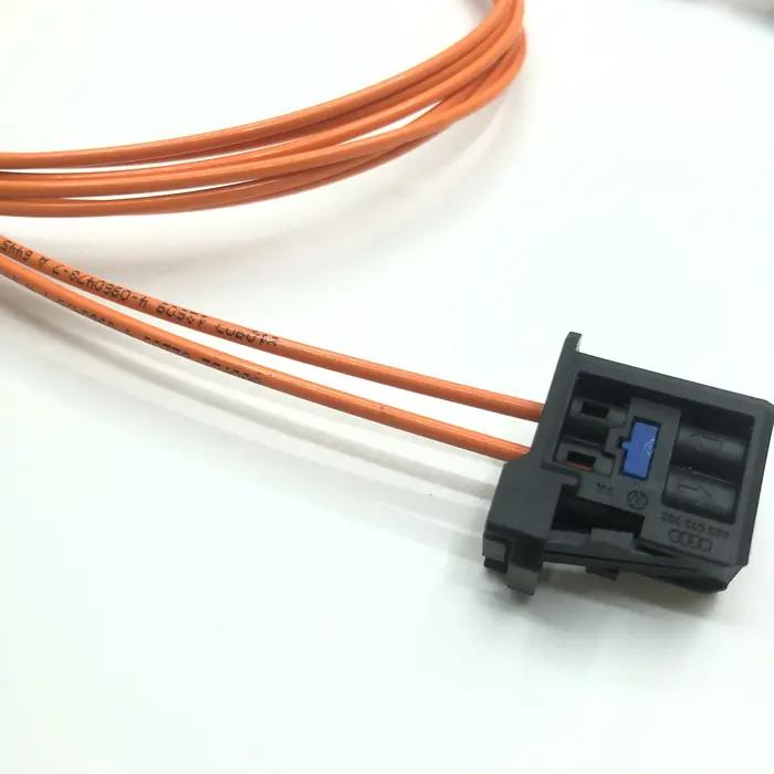 MOST connecteurs de câbles à fibres optiques mâle à mâle pour Audi BMW mercedes etc. 180CM nouveau O