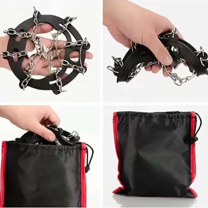 Crampons Coordonnants Pour Chaussures Avec Pointes De Neige Poignées JOClaws Couverture De Bottes Pince À Glace Pour Extérieur Randonnée Escalade Hiver Occasions Spéciales