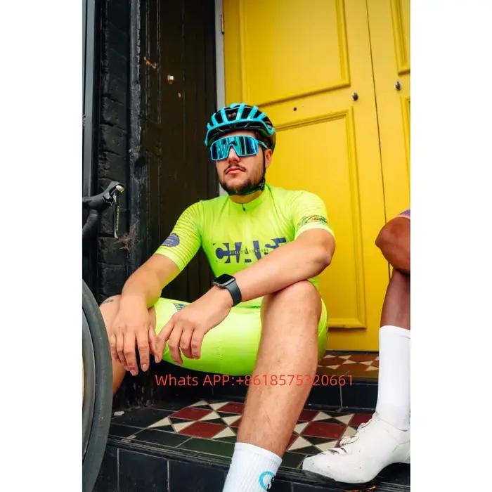 Combinaison de vélo de route pour hommes été ensemble de maillots respirant séchage rapide anti-transpiration confort ajustement parfait pour cyclisme vtt triathlon occasions spéciales