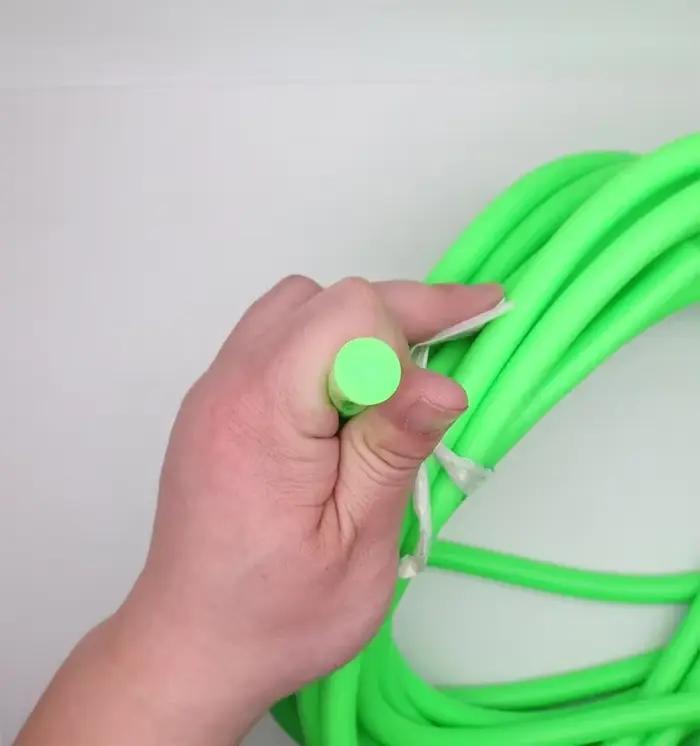 Corde en caoutchouc élastique de 5-10 mètres, 12mm, musculation, caoutchouc épais, solide, corde de