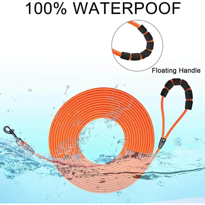 Laisse pour chien longue laisses en PVC entraînement Durable rappel