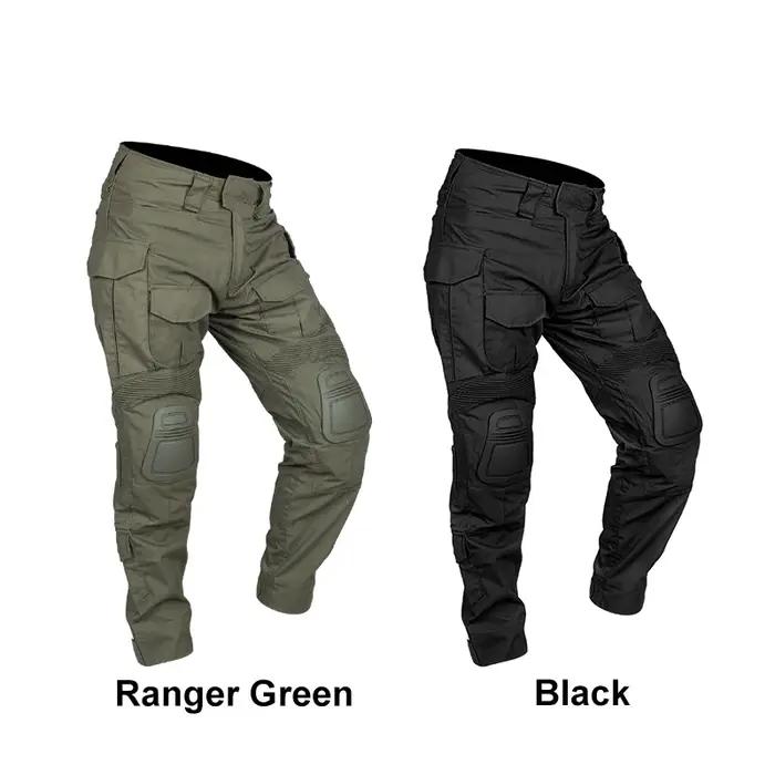 Pantalon tactique combat G3 IDOGEAR vert ranger pour hommes, chasse, activités outdoor