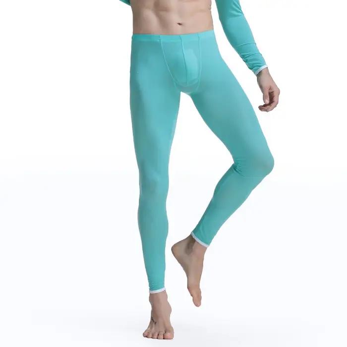 Sous-vêtements thermiques pour hommes sous-vêtements longs johns en polyamide et élasthanne pour homme automne hiver occasions spéciales