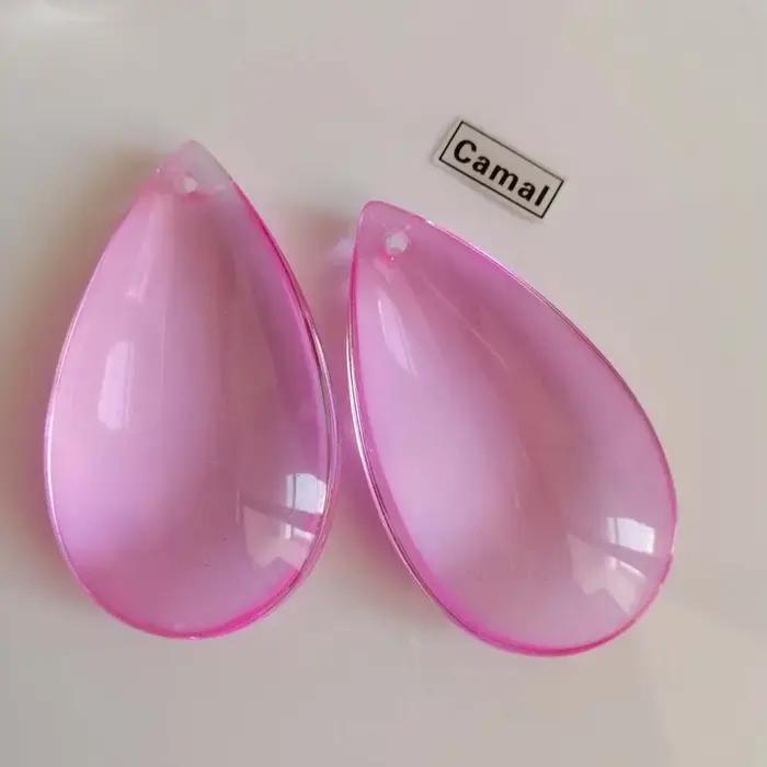 Prismes en cristal lisses en forme de goutte d'eau multicolores pour lustres et attrape-soleil à offrir pour diverses occasions