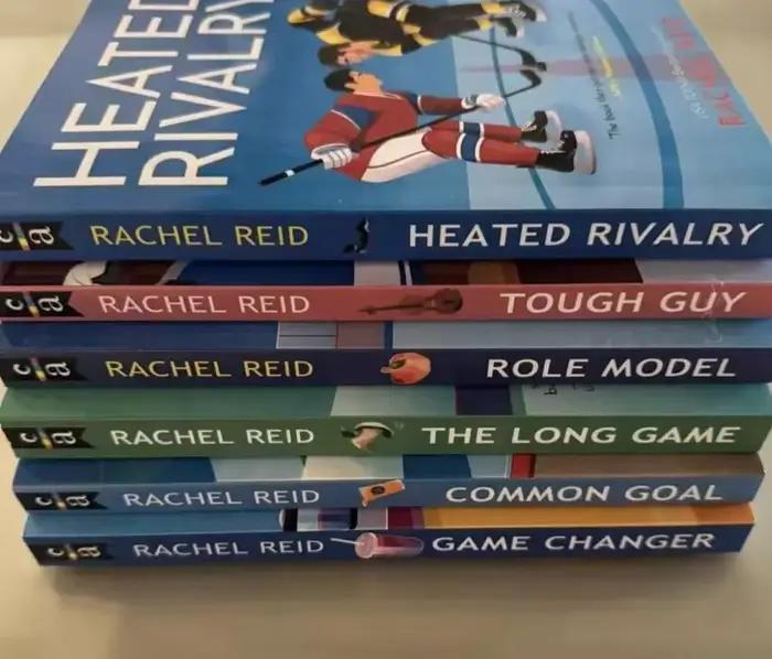6 livres GAME CHANGER TOUGH GUY ROLE MODEL COMMON GOAL LONG GAME HEATED RIVALRY