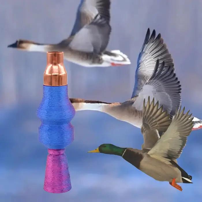 Sifflet appel canard portable - Appelant compact pour randonnée, photographie nature et camping