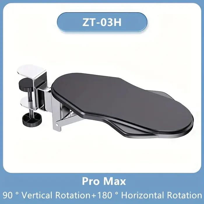 Support de bras de bureau confortable et ergonomique pour soulager les épaules et les bras en travaillant à domicile ou en bureau