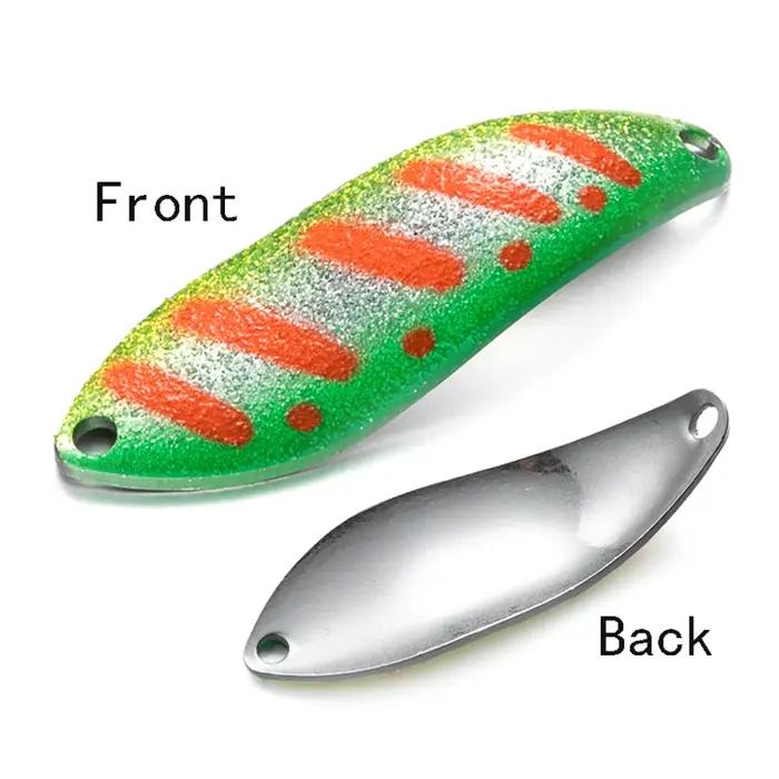 LTHTUG Peche BUX SPOON 3.8g cuillère appât Spinnerbait cuivre métal leurres