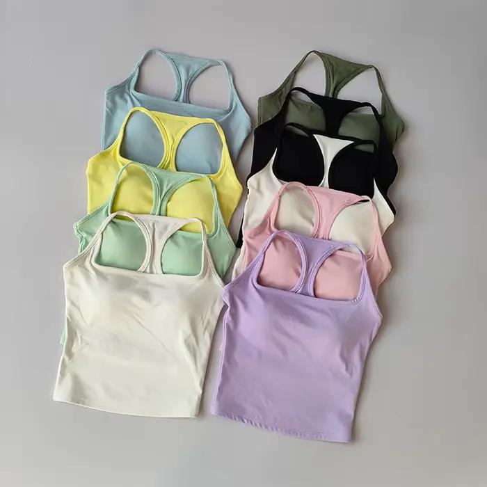 Gilet de sport et de Fitness avec coussin de poitrine