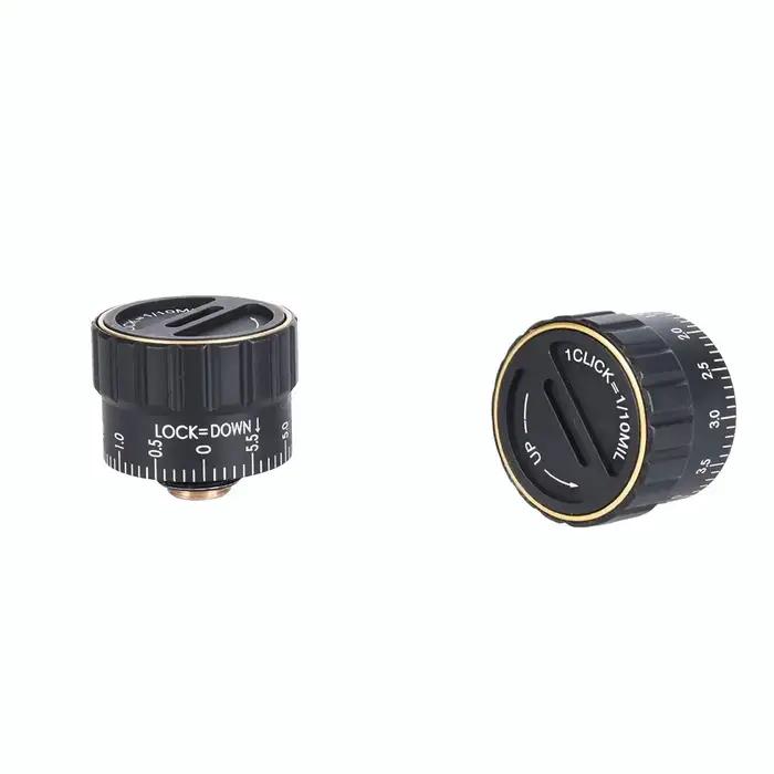 Paires de boutons de réglage zéro pour lunette de visée