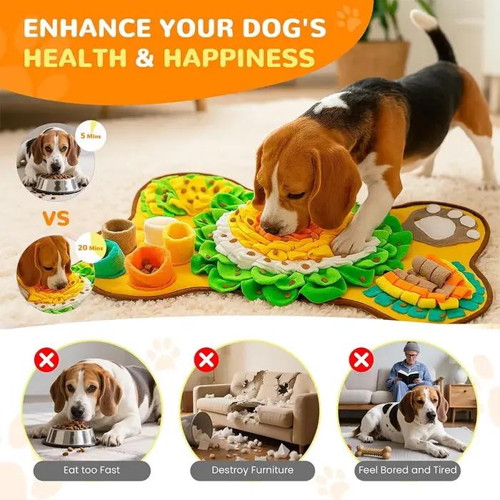 Tapis olfactif extra large 100x80cm pour chien