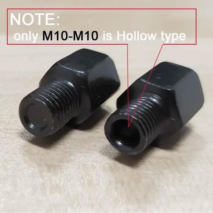 Adaptateurs de rétroviseurs de moto, boulon de Conversion pour Can Am Maverick X3 Honda Pcx 125, acc