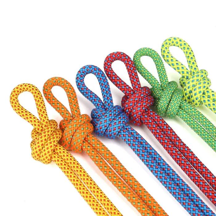 Corde d'escalade Portable 6mm corde de descente antidérapante pour la survie corde de Parachute lani