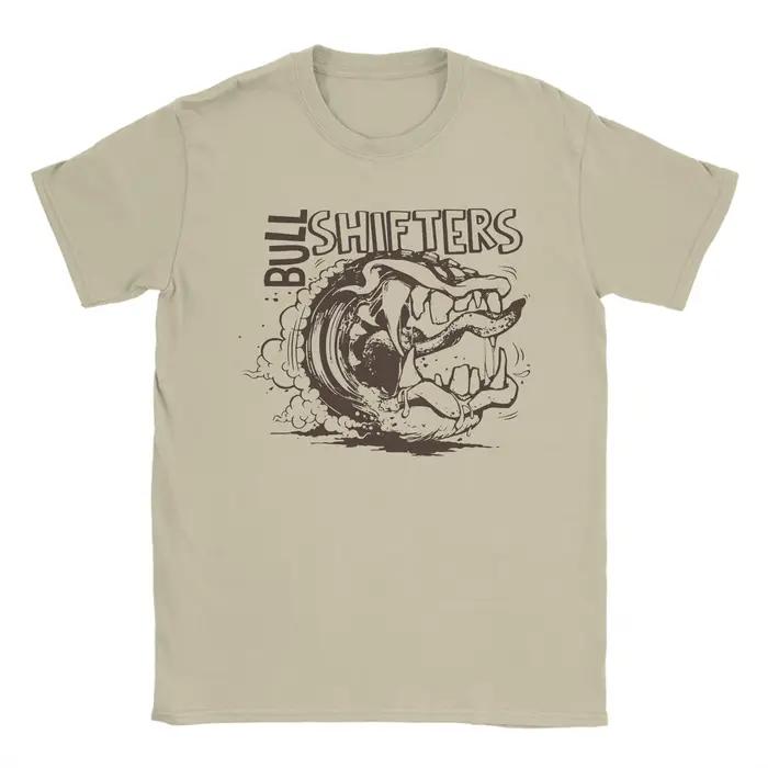 TShirt Retro Bull Shifters Design Left 4 Dead 2 Hommes Polyvalent pour Occasions Spéciales Blanc Bleu Bleu Marine Bourgogne Gris Gris Foncé Kaki Rouge Vert Armée Noir